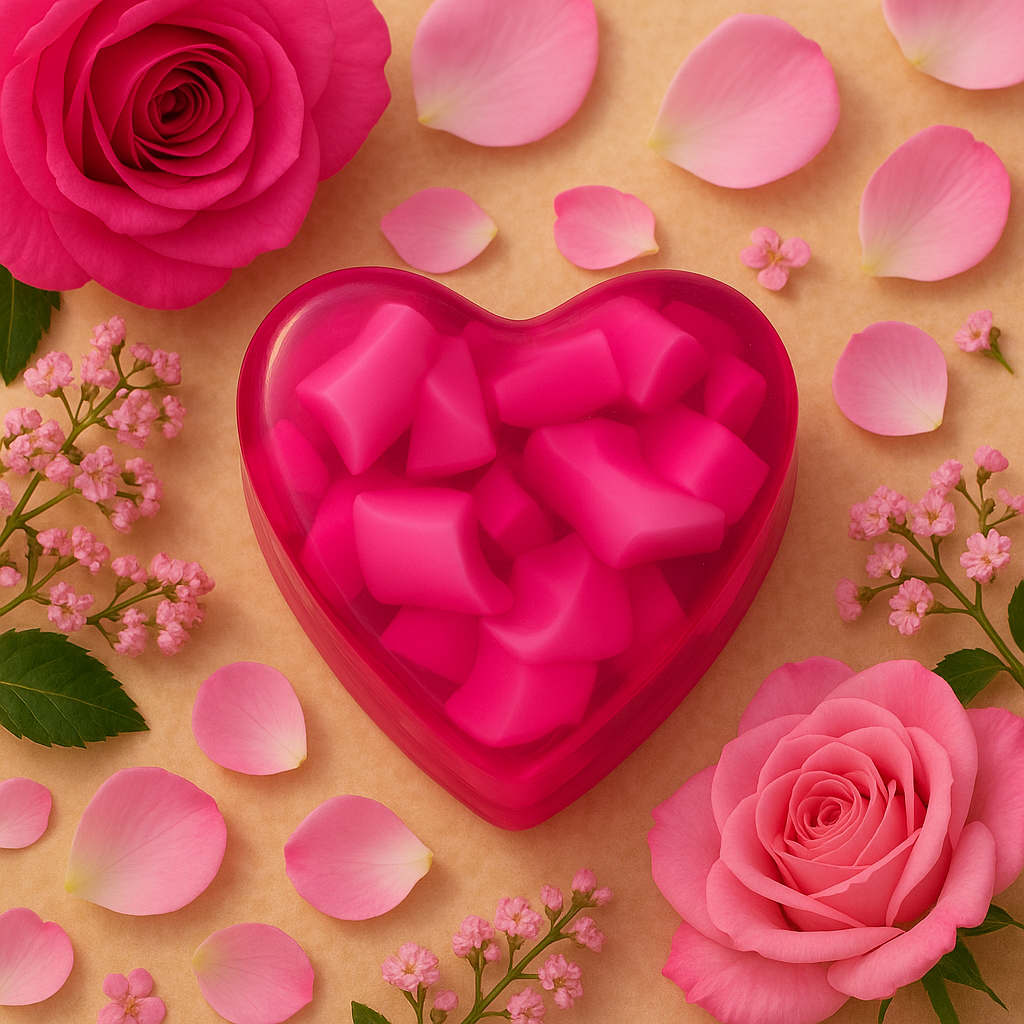 Savon Coeur en Glycerine