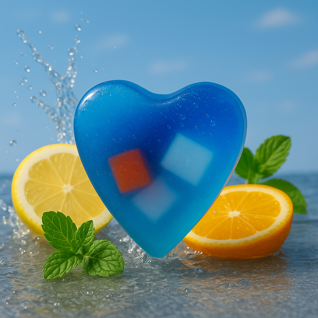 Savon Coeur en Glycerine