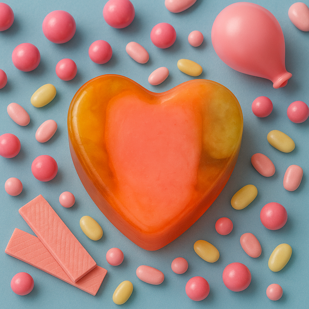 Savon Coeur en Glycerine