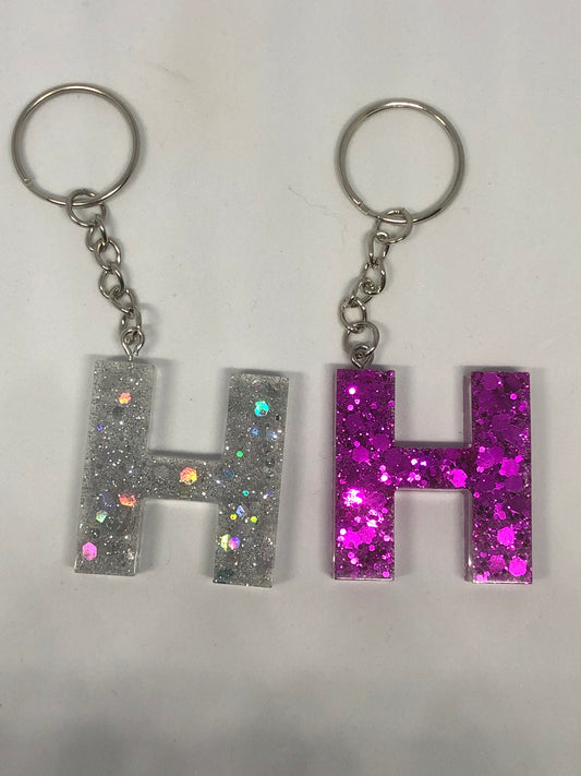 Porte Clés Lettre " H"